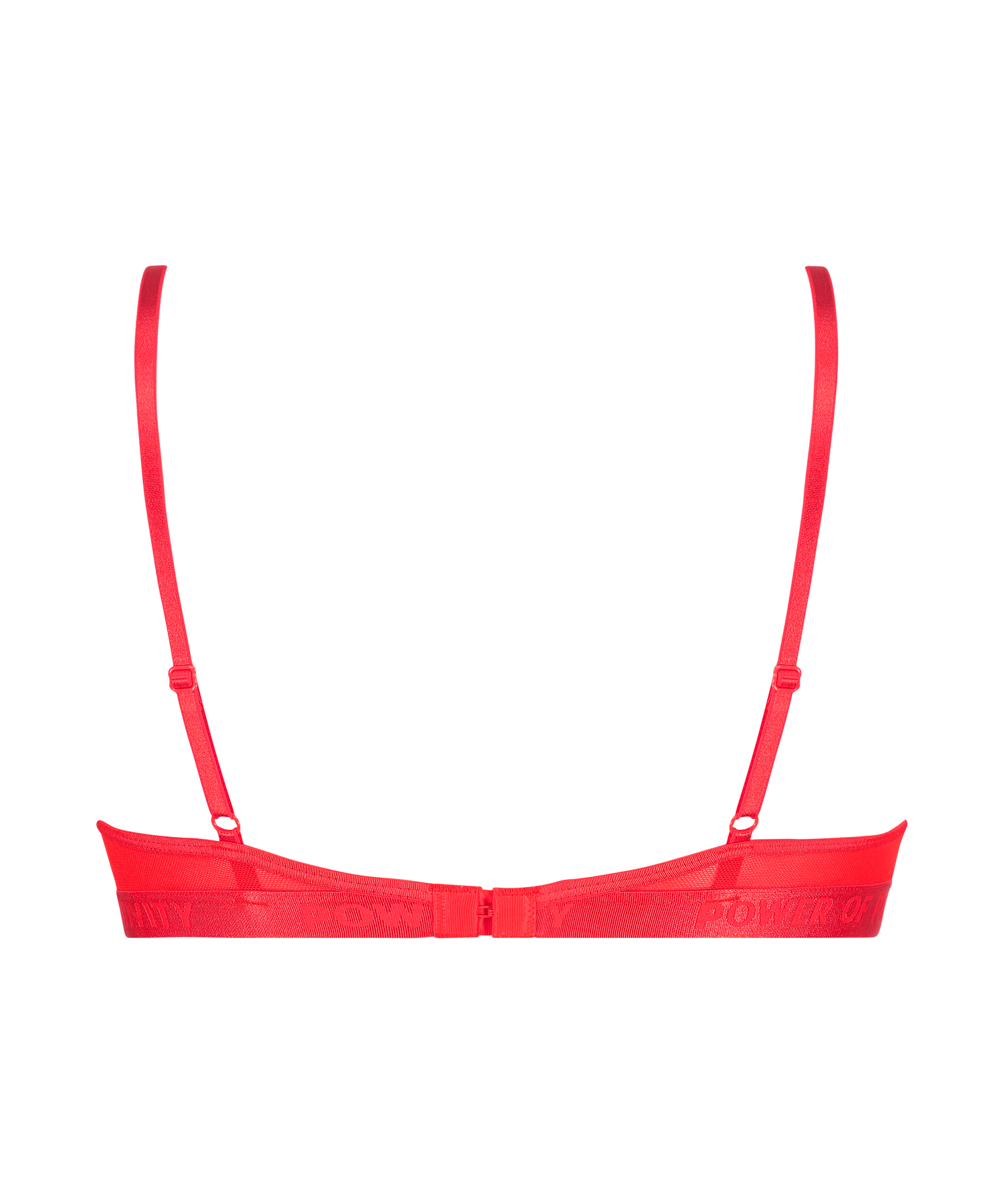 Biustonosz nieusztywniany z fiszbinami Honey, Czerwony, main