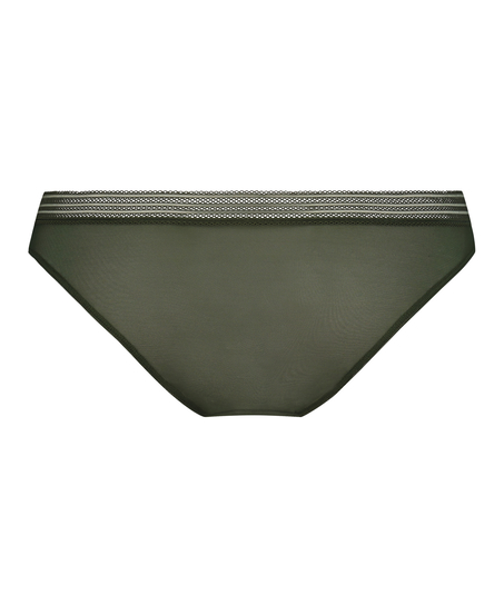 Majtki brazylijskie Saffron, Zielony