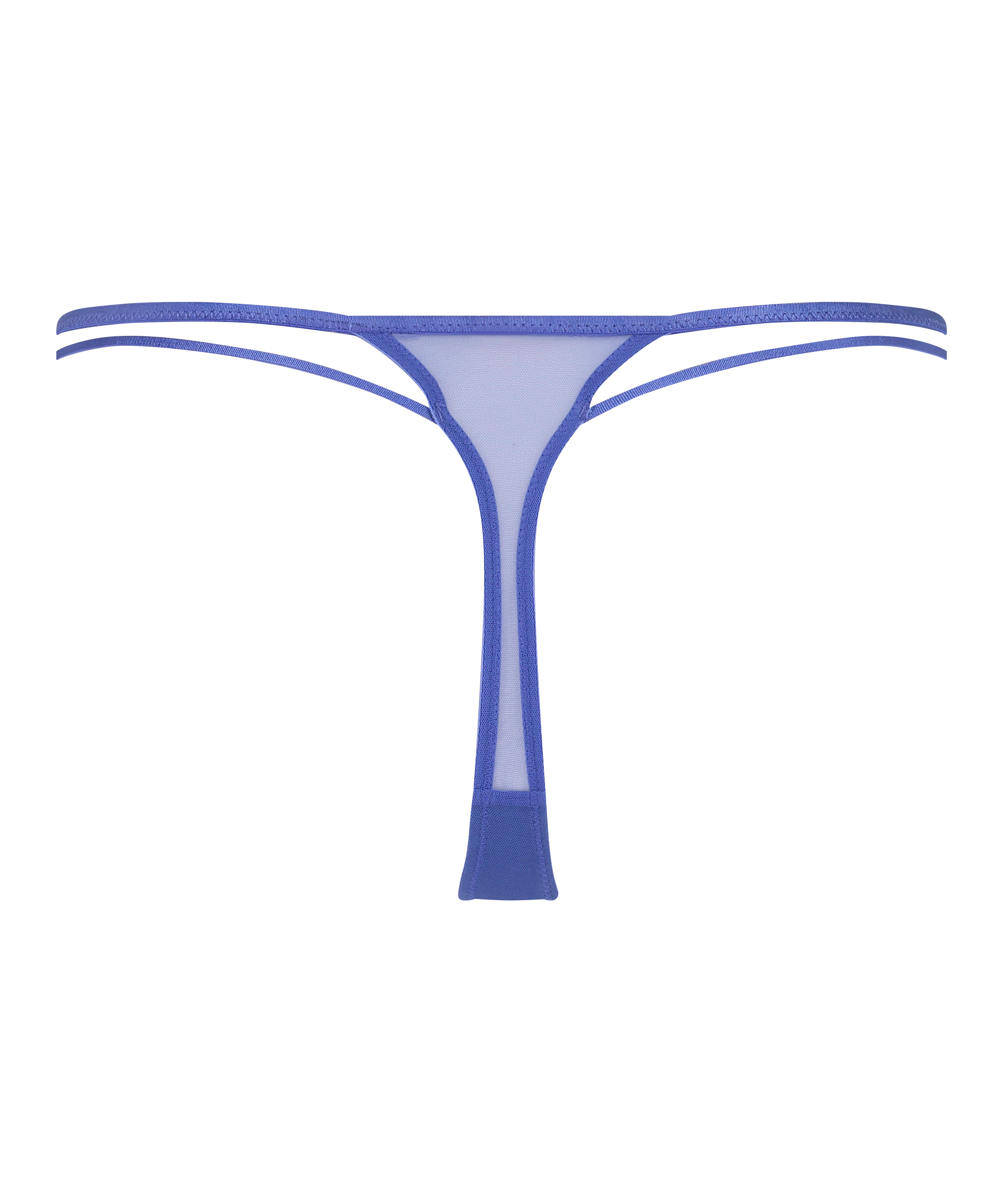 Wysoko wycięte stringi Lidia, Niebieski, main