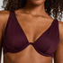 Neoprenowy top od bikini, Fioletowy