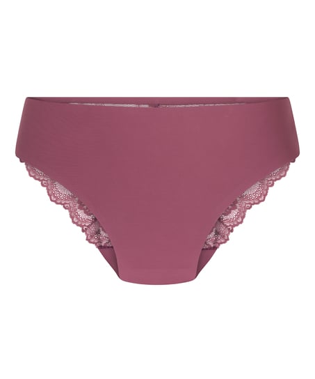 Brazyliany Invisible Lace Back, Fioletowy