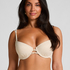 Crochet Bikini Top, Biały