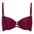 Usztywniany top bikini z fiszbinami Marrakech, Czerwony