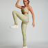 HKMX Legginsy z wysokim stanem, Zielony
