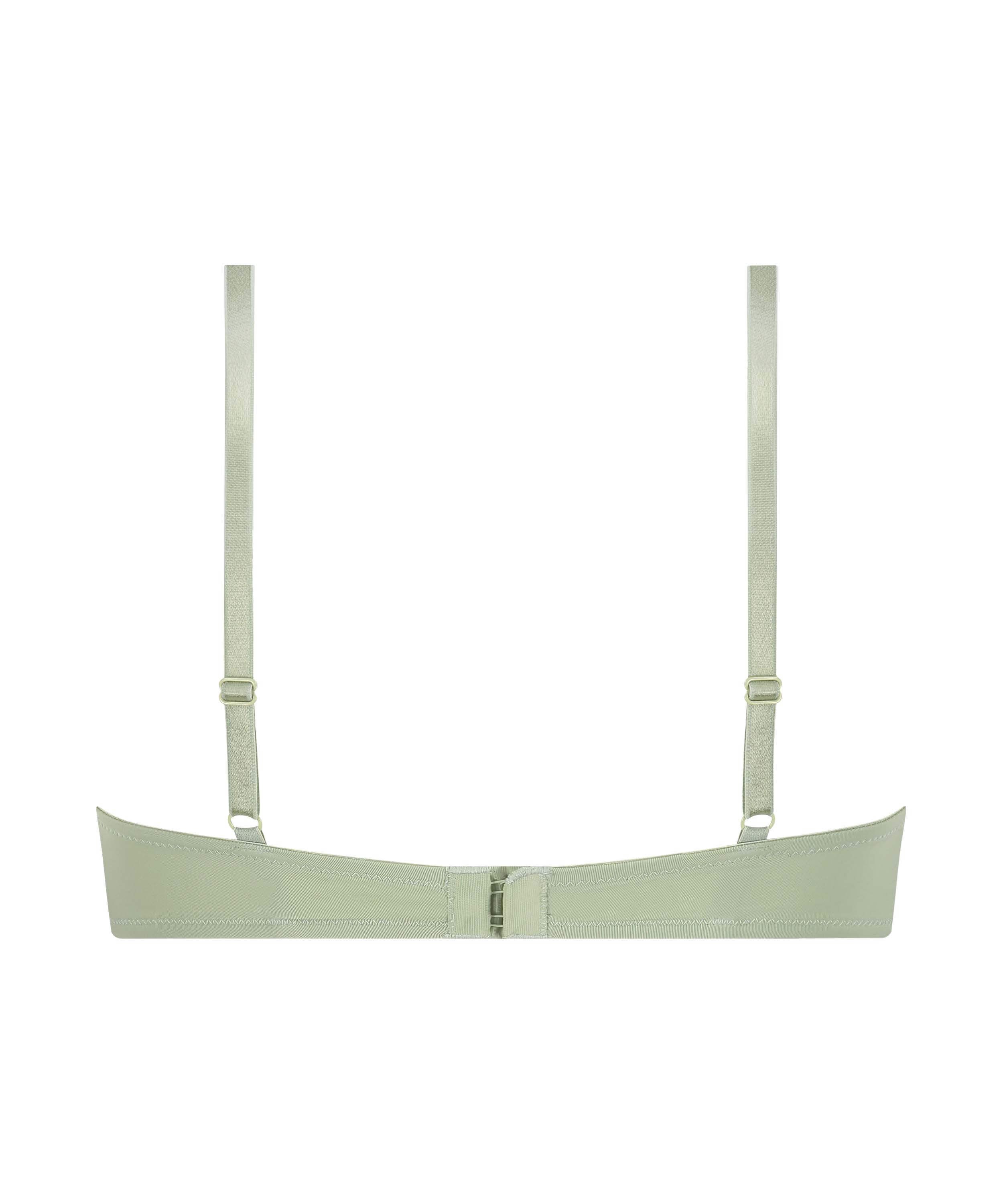 Biustonosz usztywniany z fiszbinami Plunge, Zielony, main