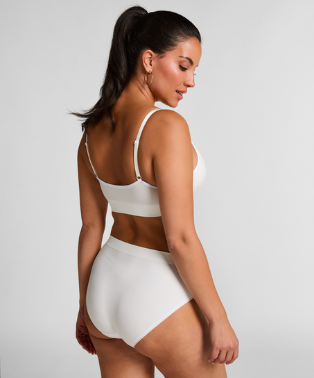 Wysokie majtki Dide, Biały