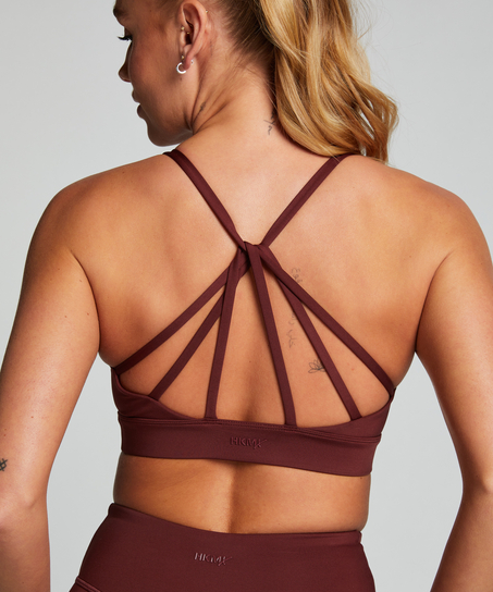 HKMX  Stanik sportowy poziom 1, Czerwony