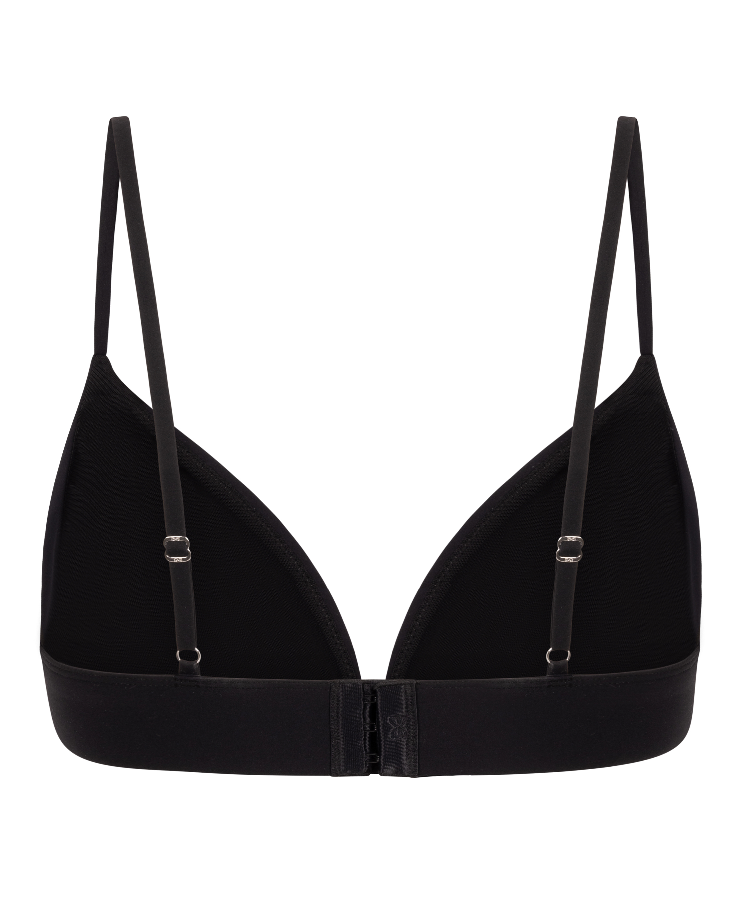 Tr&oacute;jkąt Bralette Smooth, Czarny, main