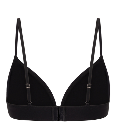 Tr&oacute;jkąt Bralette Smooth, Czarny