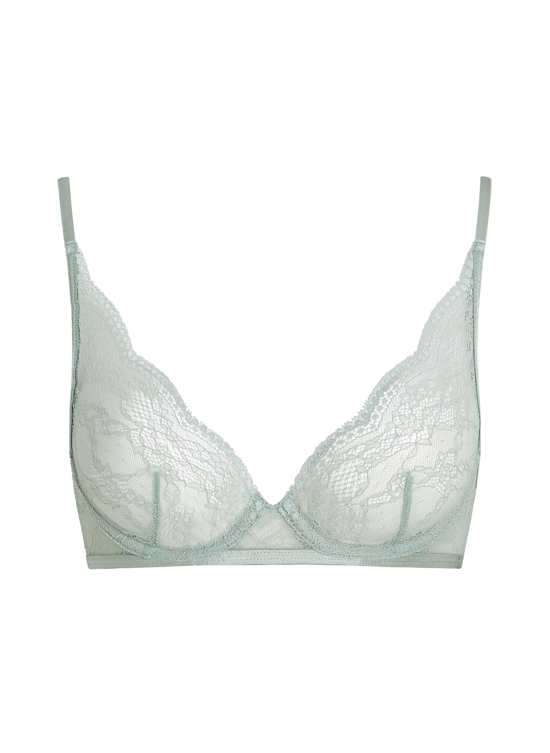 Biustonosz nieusztywniany z fiszbinami Isabelle, Zielony, main