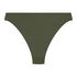Majtki Bikini Wysoko Krojona Luxe, Zielony