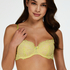 Marina Padded Underwired Bra, Żółty