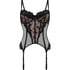 Biustonosz bustier Sia, Czarny