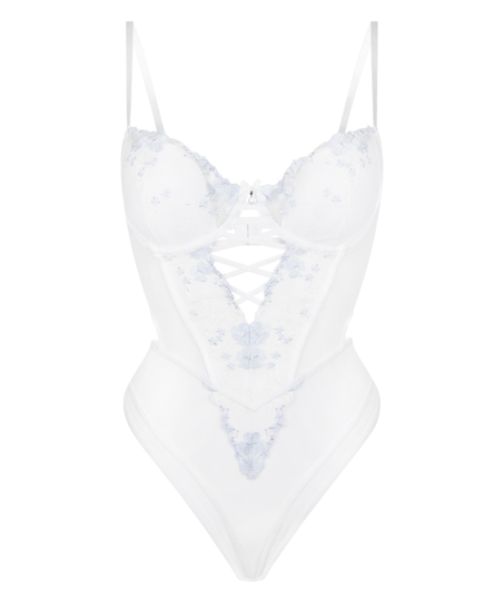 High Waisted Brazilian Miri, Biały