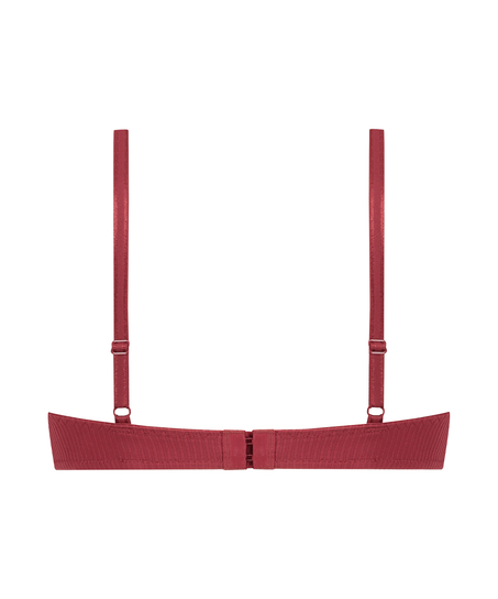 Biustonosz usztywniany z fiszbinami Lola, Czerwony