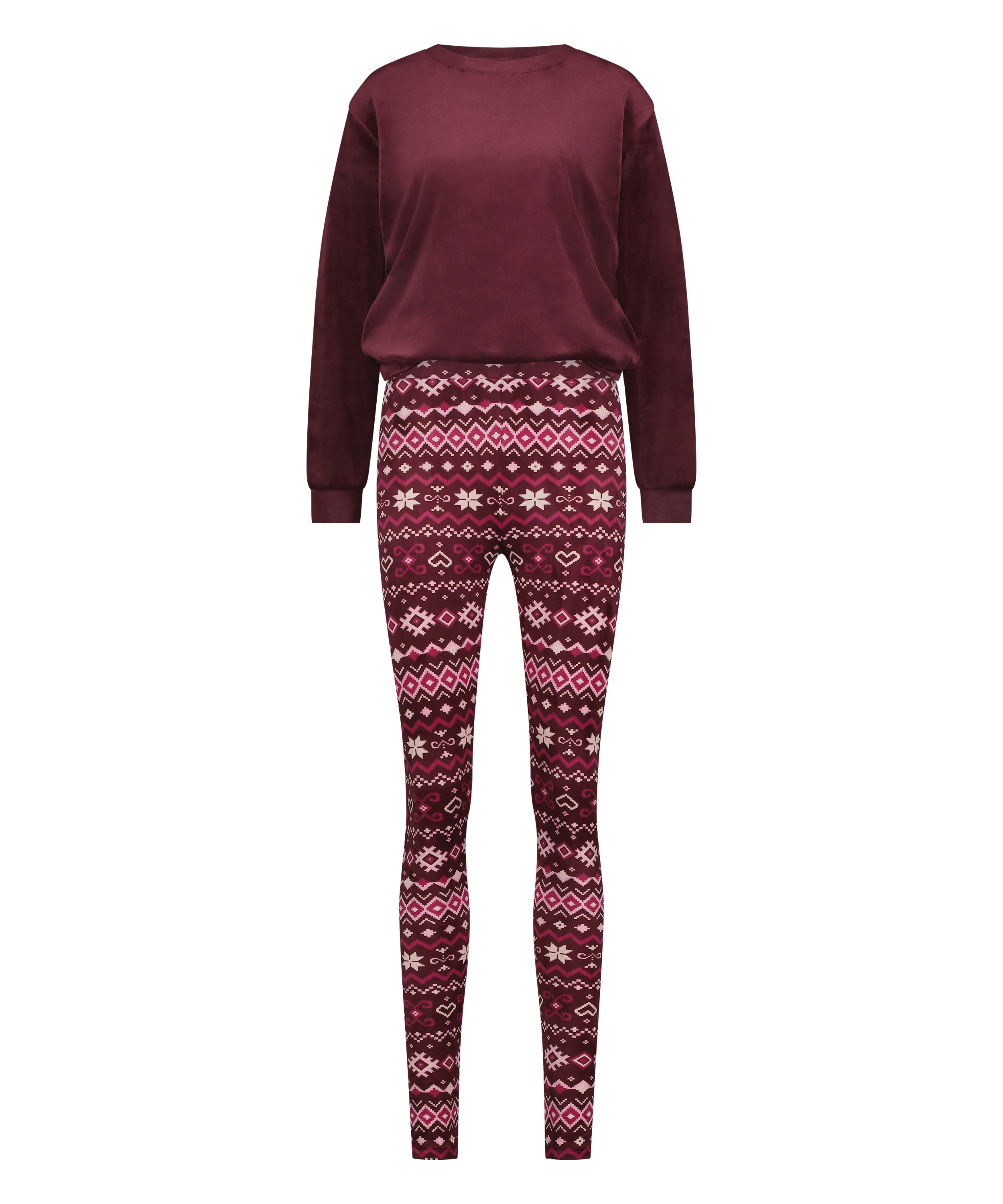 Piżama z torbą, Czerwony, main