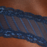 Brazyliany V-shape Mesh, Niebieski
