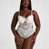 High Waisted Brazilian Miri, Biały