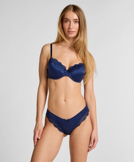 Brazyliany Lace & Shine, Niebieski