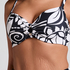 Top od bikini Mauritius, Czarny