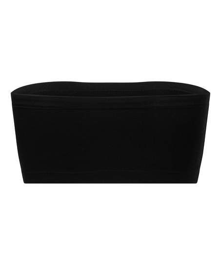 Biustonosz bralette bandeau Dide, Czarny