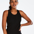 HKMX roundknit tank top, Czarny