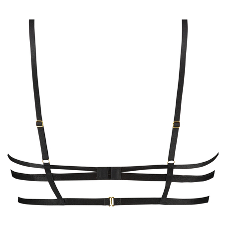 Bella Triangle Bralette, Czarny