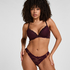 Padded Underwired Longline Bra Aveline, Fioletowy