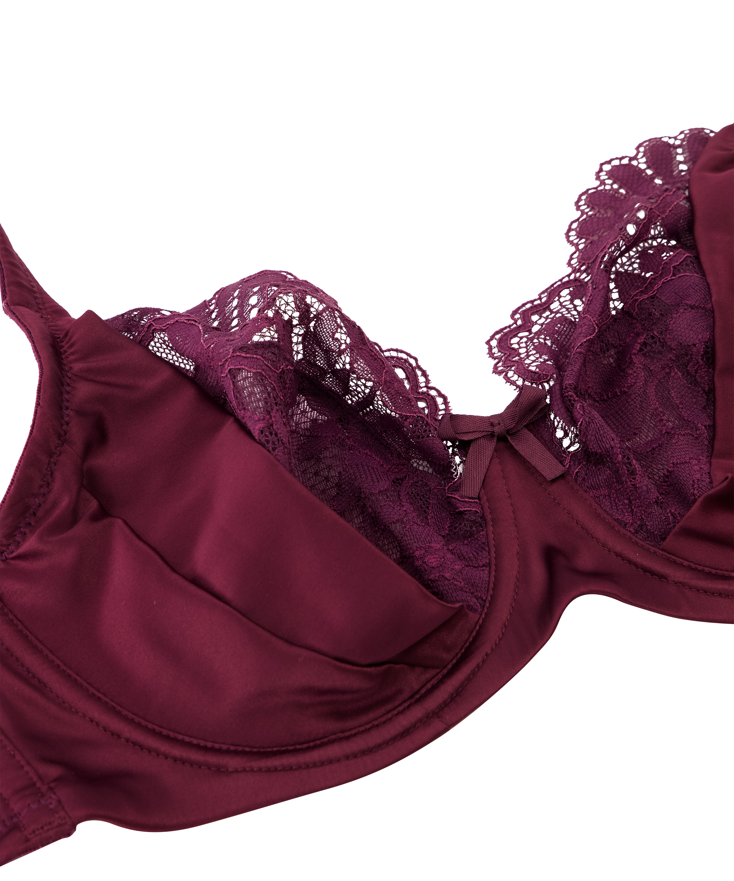 Nieusztywniany biustonosz z fiszbinami Jamie, Fioletowy, main