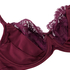 Nieusztywniany biustonosz z fiszbinami Jamie, Fioletowy