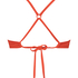 Top bikini Aruana Rib, Pomarańczowy