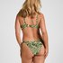 Biustonosz bikini z fiszbinami bez wypełnienia Cancun, Zielony