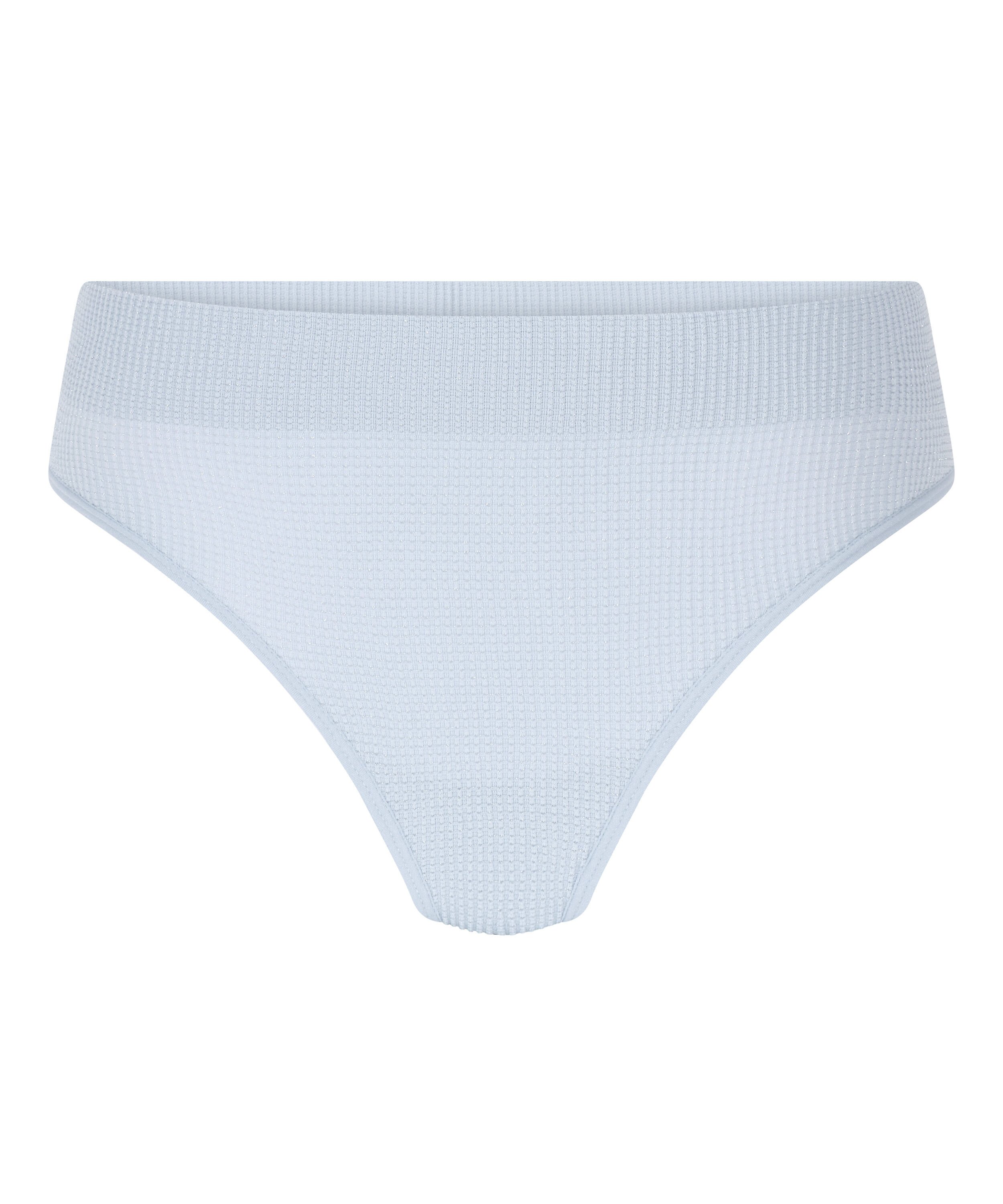 Wysoko wycięte stringi Dianne, Niebieski