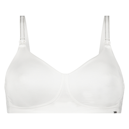 Alisa Non-Padded Nursing Bra, Biały