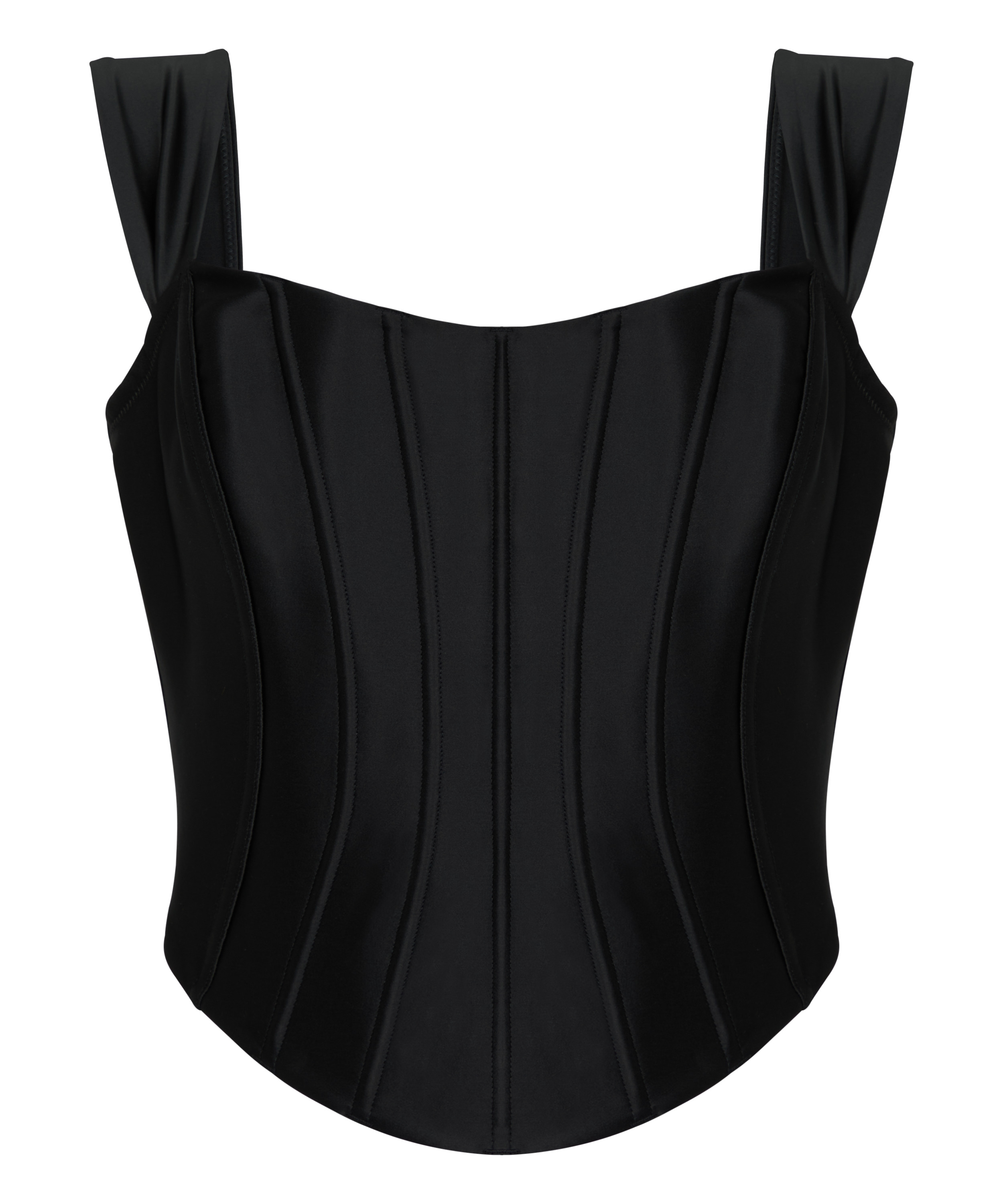 Bustier Anastasia, Czarny, main
