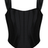 Bustier Anastasia, Czarny