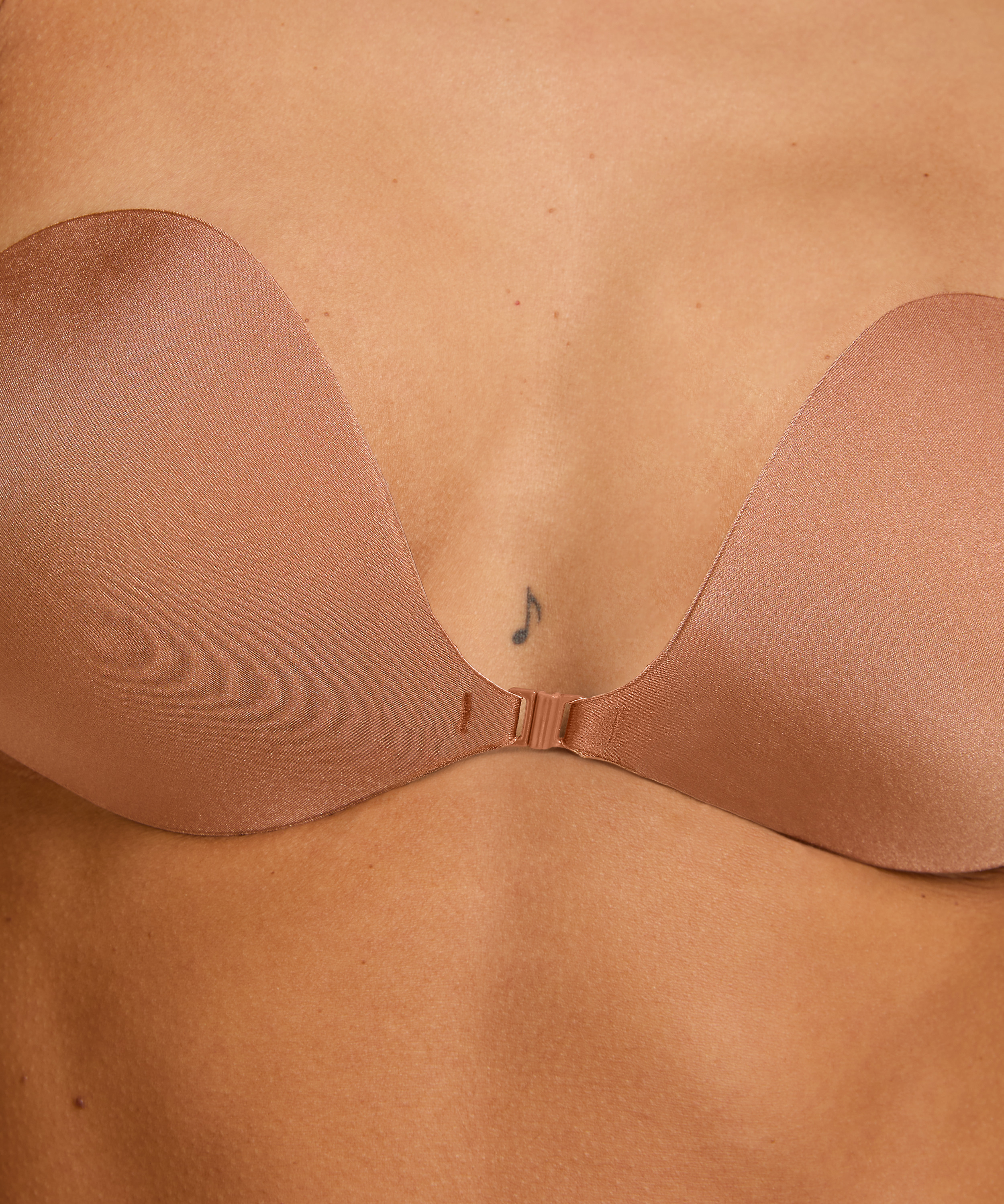Biustonosz Samoprzylepny, Brązowy, main