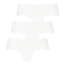 Stringi typu bokserki Florence 3-pak, Biały