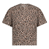 Brushed Jersey Top, Beżowy