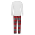 Men's pyjama set, Czerwony