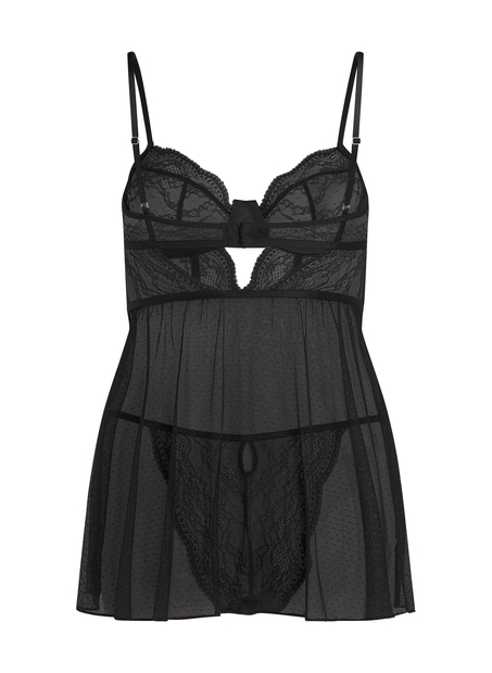 Babydoll Isabelle, Czarny