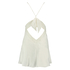 Slip dress Lessie Satin, Biały
