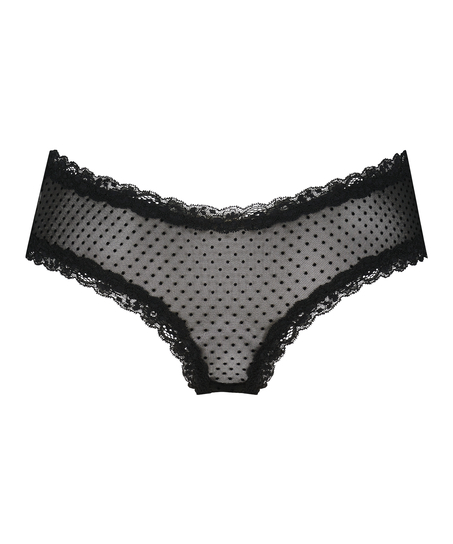 Brazyliany V-shape Mesh, Czarny