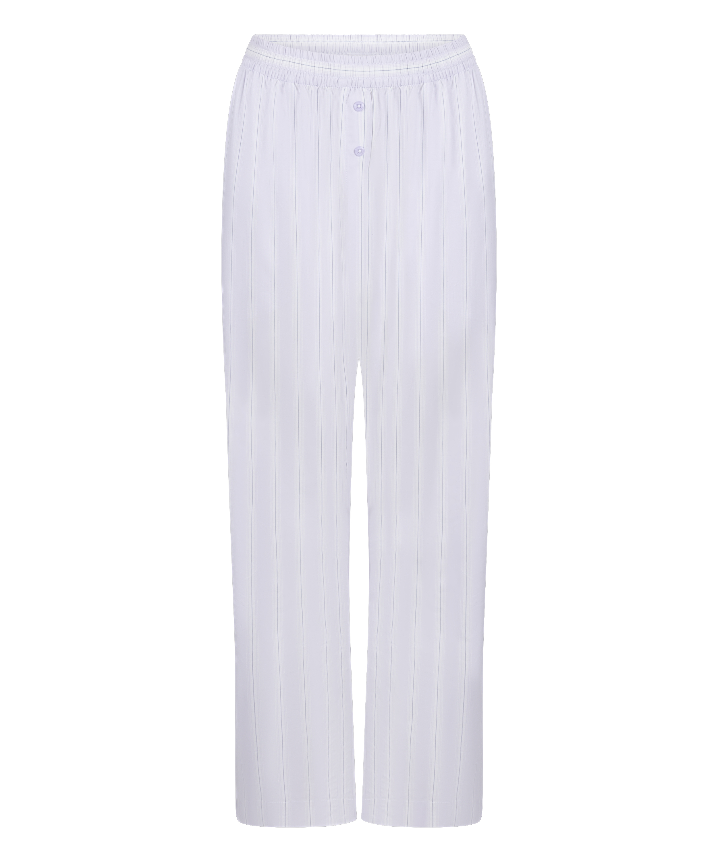 Tkane spodnie bawełniane w paski, Fioletowy, main