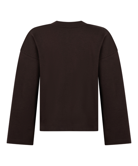 Lounge Top Audrey, Brązowy