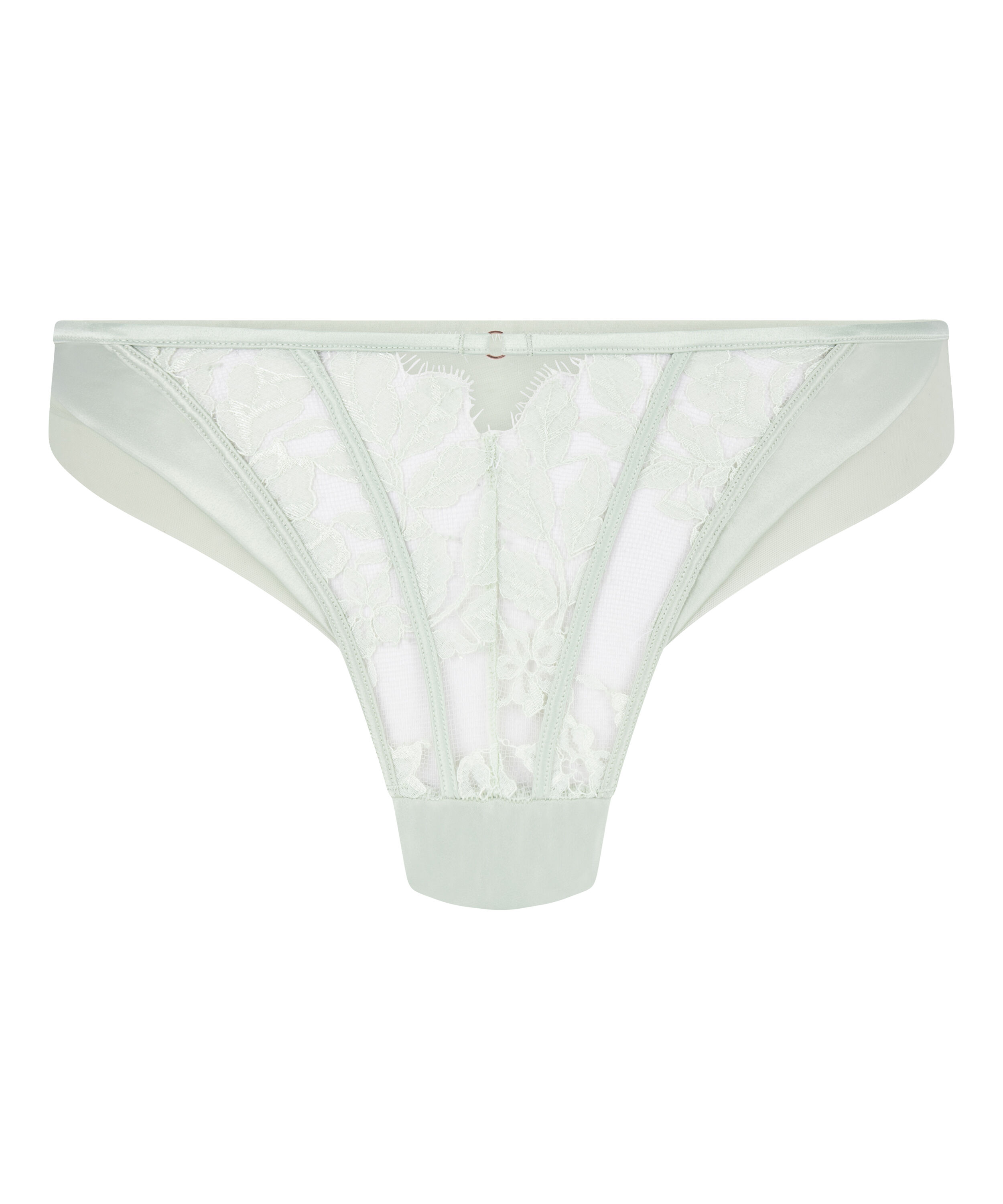 Stringi Malou z Wysokim Krojem, Zielony