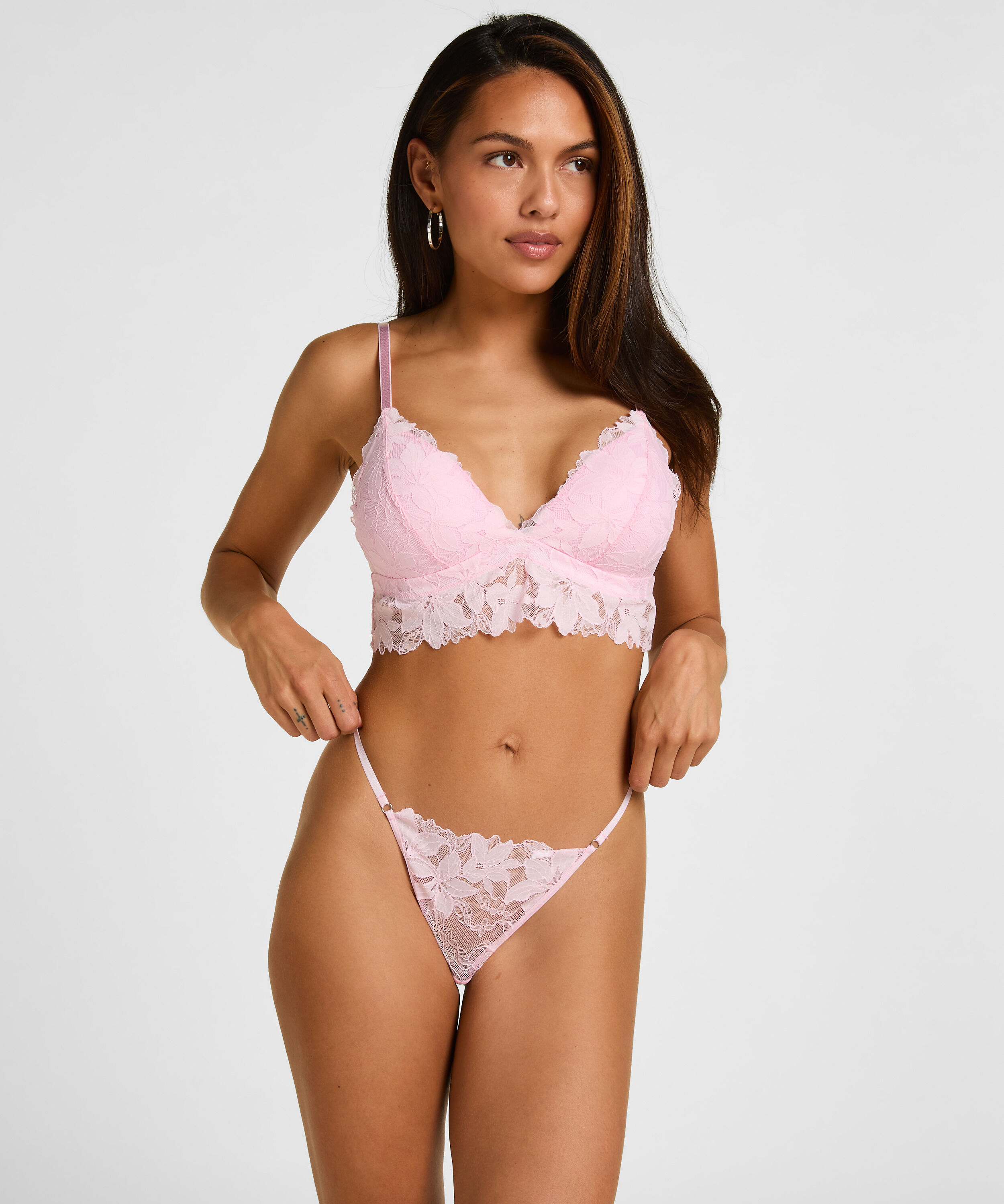 Bralette Aveline, R&oacute;żowy