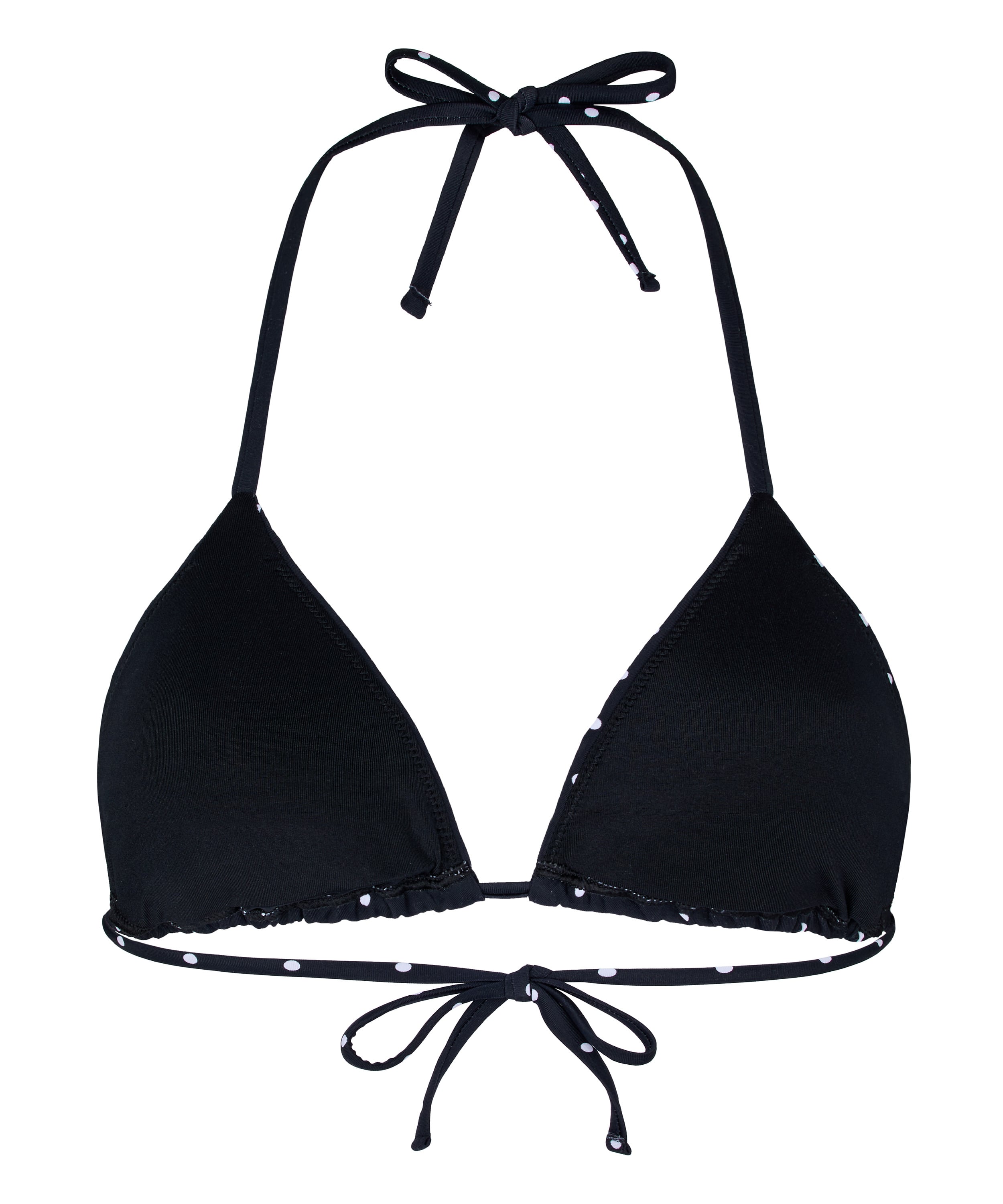 Bardolino Tr&oacute;jkątny Top Bikini, Czarny, main