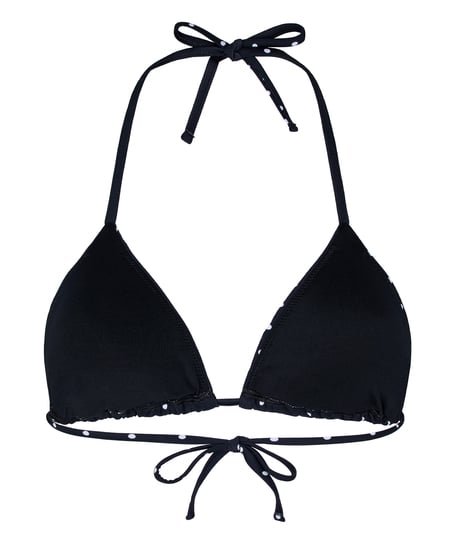 Bardolino Tr&oacute;jkątny Top Bikini, Czarny