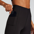 HKMX Legginsy sportowe z wysokim stanem Boost, Czarny